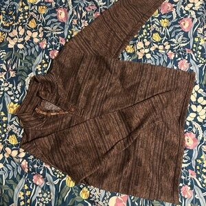 Ariat Brown Patterned Long Sleeve Pullover/ No Rips, Tears, or Stains